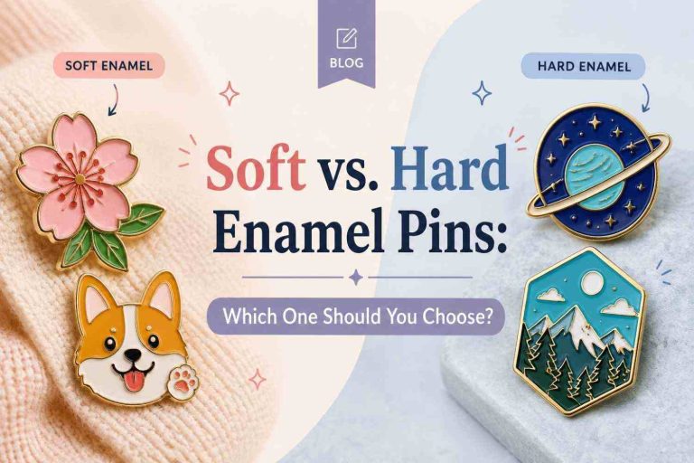 Soft vs. Hard Enamel Pins Which One Should You Choose