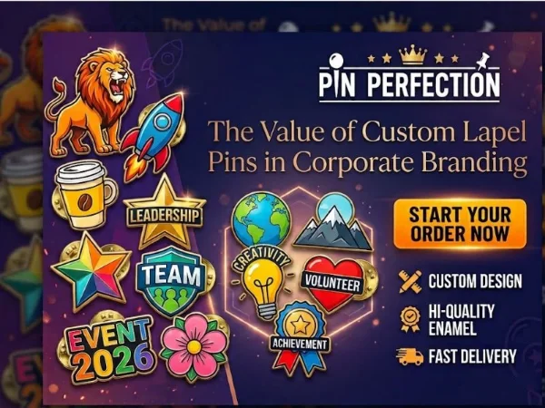 The Value of Custom Lapel Pins in Corporate Branding